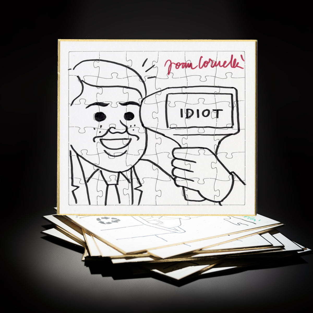 “IDIOT PUZZLE” by Joan Cornellà Auction